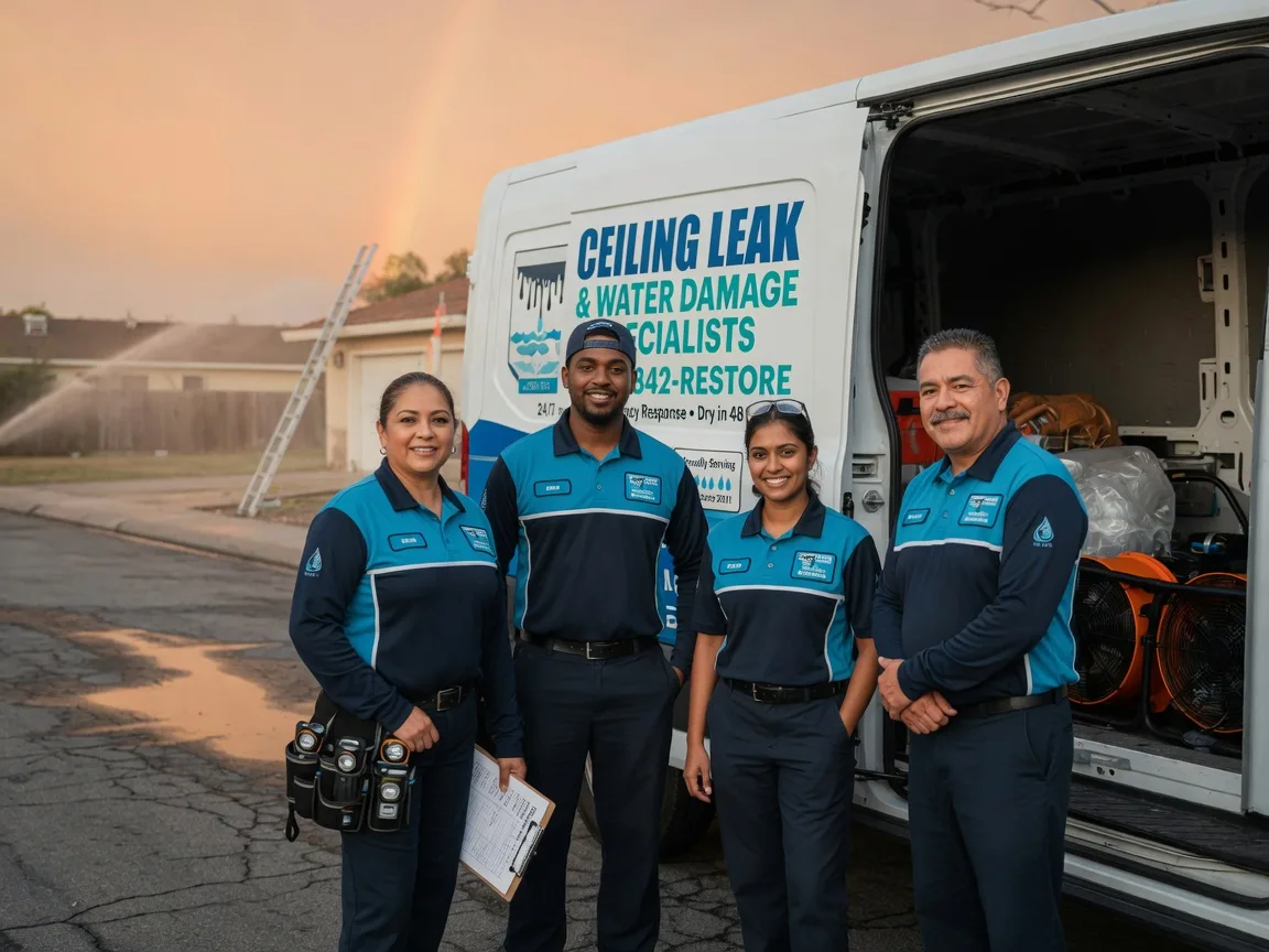 Ceiling Leak Cleanup company in New Berlinville, PA